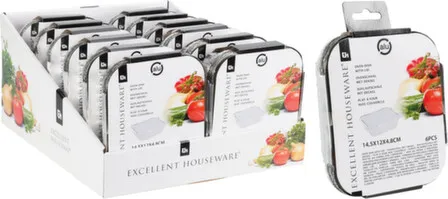 Купить Тарелка для гриля и духовки, 14,5x12x4,5 см, набор 6 шт, Koopman в интернет-магазине Akvilon.kz