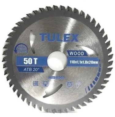 Купить Диск пильный 110 мм 50Т, Tulex в интернет-магазине Akvilon.kz