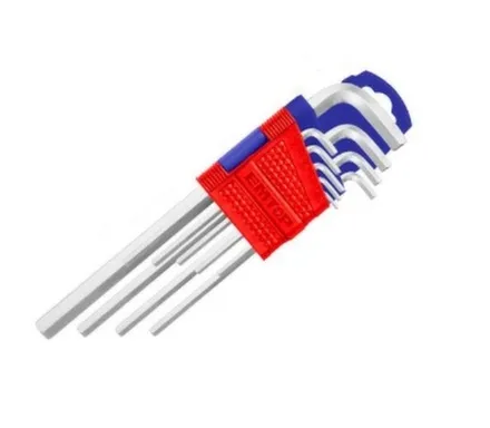 Купить Набор имбусовых ключей HEX 1,5-10 мм, длинные, EMTOP в интернет-магазине Akvilon.kz