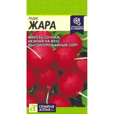 Купить Редис Жара, Семена Алтая в интернет-магазине Akvilon.kz