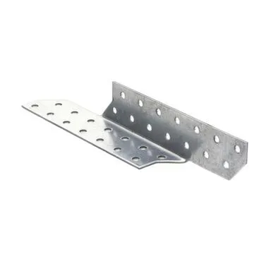 Купить Держатель балки 32x32x210x2 мм правый, белый цинк, 1 шт, Стройбат в интернет-магазине Akvilon.kz