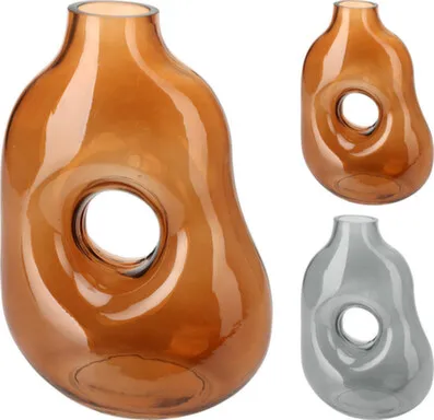 Купить Ваза 18x10x25 см, стекло, в ассортименте, Koopman в интернет-магазине Akvilon.kz