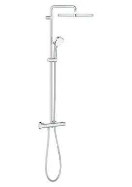 Купить Душевой комплект с термостатом Tempresta Cosmopolitan 250 CUBE, Grohe в интернет-магазине Akvilon.kz