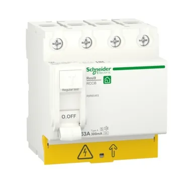 Купить Устройство защитного отключения RESI9 9 4п 63А 300мА С АС Schneider Electric в интернет-магазине Akvilon.kz