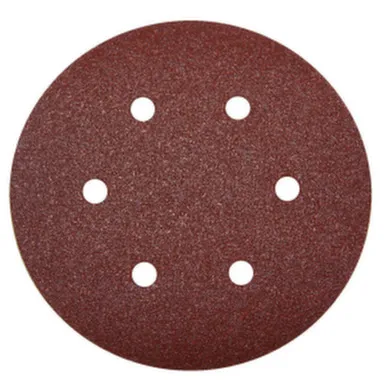 Купить Круг шлифовальный из абразивной бумаги на велкро основе Р120 Ø150 мм/5 шт, Зубр в интернет-магазине Akvilon.kz
