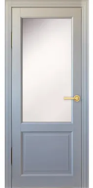 Купить Дверь межкомнатная КЛАССИК ПД-50002 Остекленное Лофт светлый 900 UBERTURE в интернет-магазине Akvilon.kz