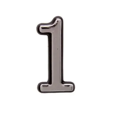 Купить Цифра самоклеящаяся пластиковая 1 1 в интернет-магазине Akvilon.kz