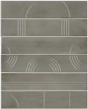 Купить Панно Мажорель серый 6x28,5 см, Kerama Marazzi в интернет-магазине Akvilon.kz