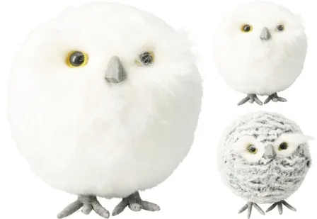 Купить Декорация Сова, 15x15x17 см, в ассортименте, Koopman в интернет-магазине Akvilon.kz