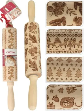 Купить Скалка, 5x35 см, в ассортименте, Koopman в интернет-магазине Akvilon.kz