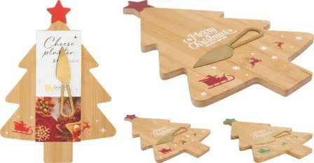 Купить Набор для резки сыра: доска 31x22 см, нож, длина 13 см, в ассортименте, Koopman в интернет-магазине Akvilon.kz