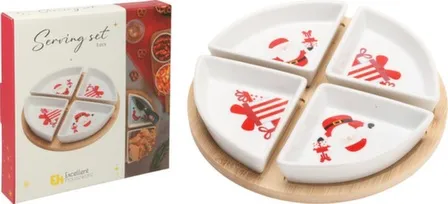 Купить Сервировочный набор рождественский 5 шт, Koopman в интернет-магазине Akvilon.kz