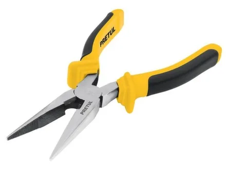 Купить Тонкогубцы, кованная углеродистая сталь, комфортные рукоятки, L 200 мм, PRETUL в интернет-магазине Akvilon.kz