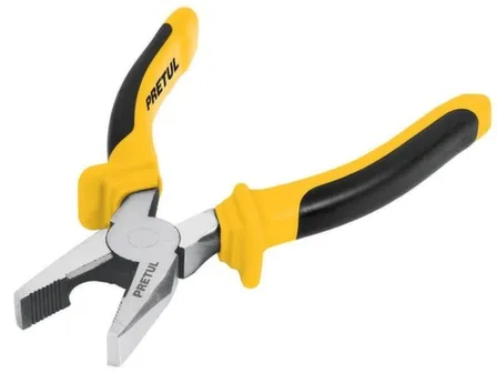 Купить Плоскогубцы, кованная углеродистая сталь, комфортные рукоятки, 180 мм, PRETUL в интернет-магазине Akvilon.kz