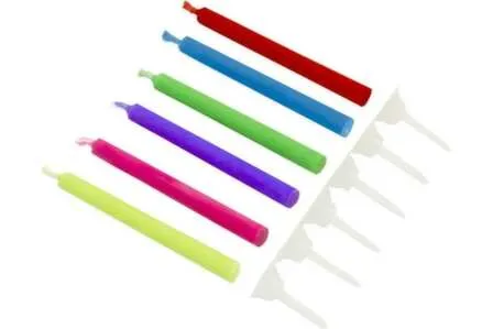 Купить Свечи для торта Цветное пламя, 6 шт, Paterra в интернет-магазине Akvilon.kz