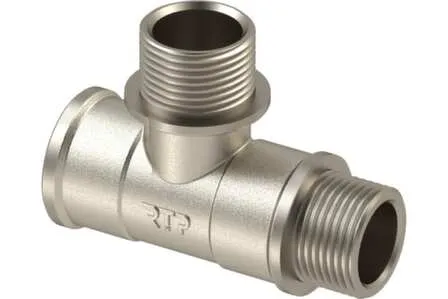 Купить Тройник резьбовой 1/2" ВР-НР-НР, РТП в интернет-магазине Akvilon.kz