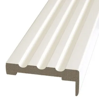 Купить Наличник каннелюрами Серена белый 100x31x2500мм Убертюре в интернет-магазине Akvilon.kz