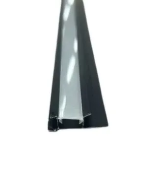 Купить Соединительный элемент с кабель каналом Black Matte, черный матовый, 2900 мм, 5 мм в интернет-магазине Akvilon.kz