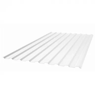 Купить Профилированный поликарбонат МП-20 (У) 0,8 мм, Прозрачный; 1,15x3 м, SUNNEX в интернет-магазине Akvilon.kz