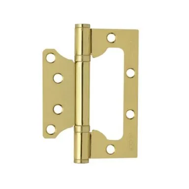 Купить Петля накладная универсальная 800-4 ЭКО 100x75x2,5 мм Нора-М Латунь в интернет-магазине Akvilon.kz