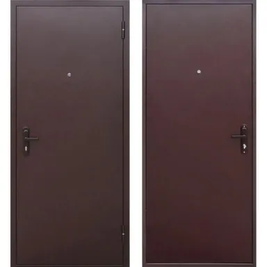 Купить Дверь металлическая Прораб антик медь, ПРОРАБ 960 Правое в интернет-магазине Akvilon.kz