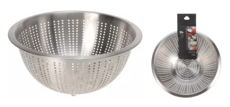 Купить Дуршлаг металлический, диам.27,5 см, выс.12,5 см, Koopman в интернет-магазине Akvilon.kz