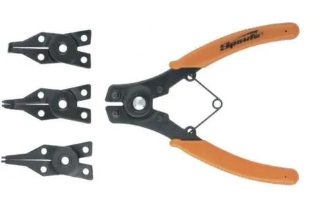 Купить Съемник для стопорных колец с насадками, 150 мм, универсальный, Sparta в интернет-магазине Akvilon.kz