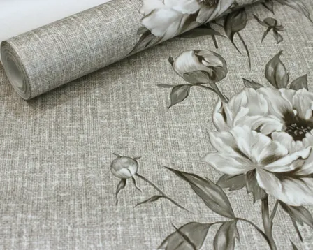 Купить Обои бумажные Эльвира-02, мотив, 0,53x10,05 м, Саратовские обои в интернет-магазине Akvilon.kz