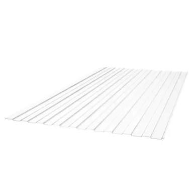 Купить Профилированный поликарбонат С-8 (У) 0,8 мм, Прозрачный 1,05x3 м, SUNNEX в интернет-магазине Akvilon.kz