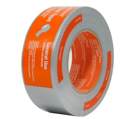 Армированная тканевая лента серебристая 48 мм × 55 м в интернет-магазине Akvilon.kz