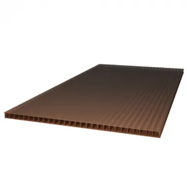 Купить Сотовый поликарбонат 10 мм, Бронза-Серый 6 м, ULTRAMARIN в интернет-магазине Akvilon.kz