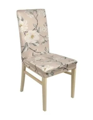 Купить Чехол на стул "Цветы", 100% полиэстер, QWERTY в интернет-магазине Akvilon.kz