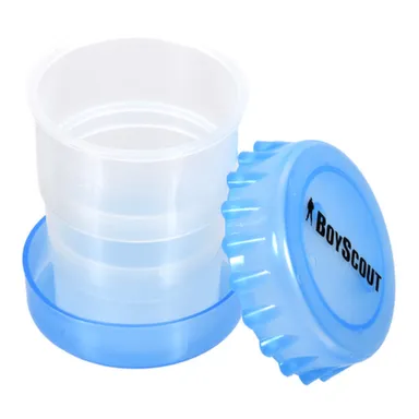 Купить Стакан складной пластиковый, 200 мл, BOYSCOUT в интернет-магазине Akvilon.kz