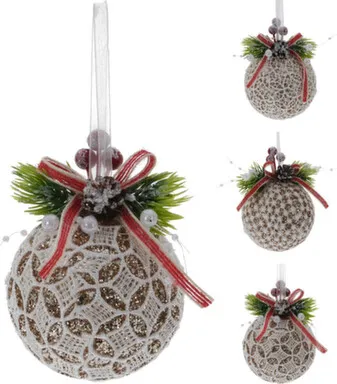 Купить Ёлочное украшение Шар диам. 8см, в асс, Koopman в интернет-магазине Akvilon.kz