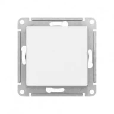 Купить Выключатель 1-клавишный,серия AtlasDesign белый в интернет-магазине Akvilon.kz