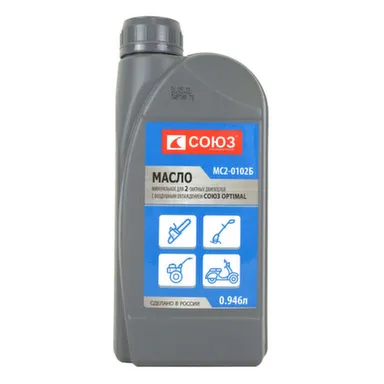 Купить Масло минеральное Optimal 2Т, 0,946 л, Союз в интернет-магазине Akvilon.kz