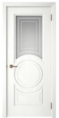 Купить Дверь межкомнатная Скин-5 остекленное Роял вуд белый 700 МАРКЕЕВ ДВЕРИ в интернет-магазине Akvilon.kz