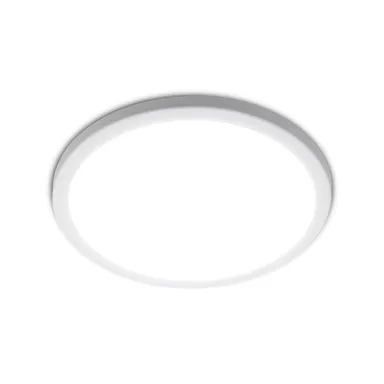 Купить Светильник светодиодный круг DLUS04-15W-4K, 15 Вт, IP40, 4000К, 1200 лм, D=175 мм, дневной белый, Wolta в интернет-магазине Akvilon.kz