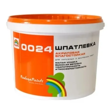 Купить Шпатлевка Радуга-0024 фасадная 3 кг в интернет-магазине Akvilon.kz