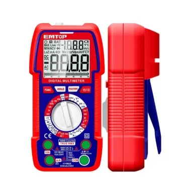 Купить Мультиметр цифровой AC/DC, 1000 A, EMTOP в интернет-магазине Akvilon.kz