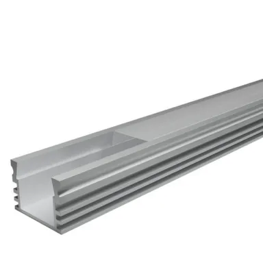 Купить Профиль алюминиевый накладной WOLTA WAP-S-16/12/2000-A серый, 12x16x2000 мм готовый комплект в интернет-магазине Akvilon.kz