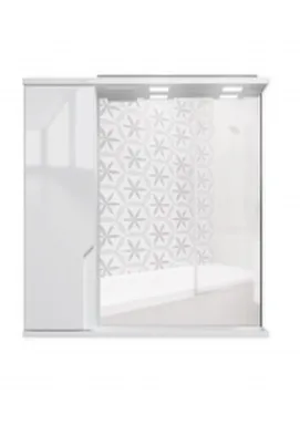 Купить Зеркало Optima c подстветкой (левое) 65 см, Домино в интернет-магазине Akvilon.kz