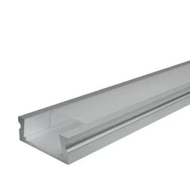 Купить Профиль алюминиевый накладной WOLTA WAP-S-24/6/2000-A серый, 6x23,8x2000 мм готовый комплект в интернет-магазине Akvilon.kz