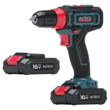 Купить Аккумуляторный шуруповерт 16 В, CD 16-28x2, Alteco в интернет-магазине Akvilon.kz