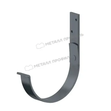 Купить Держатель желоба карнизный D125x132 GS lite Серый графит в интернет-магазине Akvilon.kz