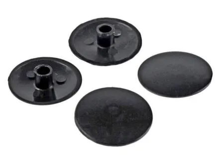 Купить Заглушки на эксцентрик, черный, 40 шт, Стройбат в интернет-магазине Akvilon.kz