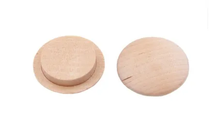 Купить Заглушки деревянные 35 мм, береза, 15 шт, Стройбат в интернет-магазине Akvilon.kz