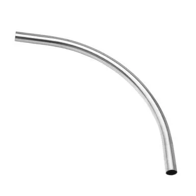 Купить Дуга 1/4 (370x370) для трубы 25 мм, хром, 1 шт, Стройбат в интернет-магазине Akvilon.kz