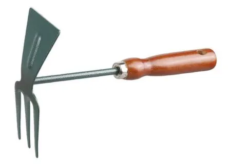 Купить Мотыжка прямая с деревянной ручкой 250 мм, Grinda в интернет-магазине Akvilon.kz