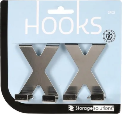 Купить Крючок на дверь, 7x5x3 см, набор 2 шт, Koopman в интернет-магазине Akvilon.kz